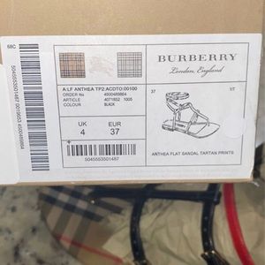 burberry sandals